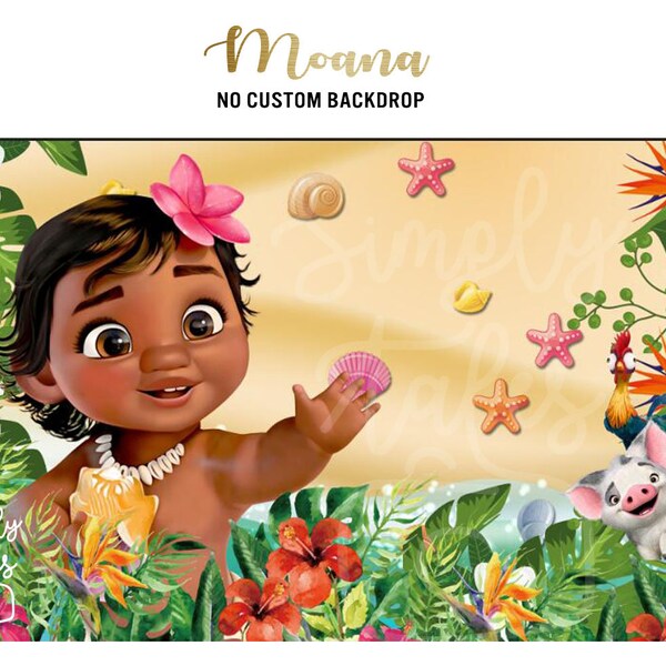 Moana Photo Booth - Etsy