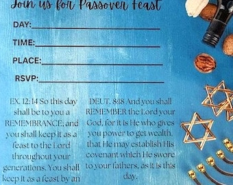 PASSOVER INVITATION
