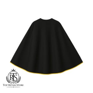 Handmade Teen Superhero Cosplay Cape, Teen Hero Costume Cloak for Comic-Con Halloween image 2