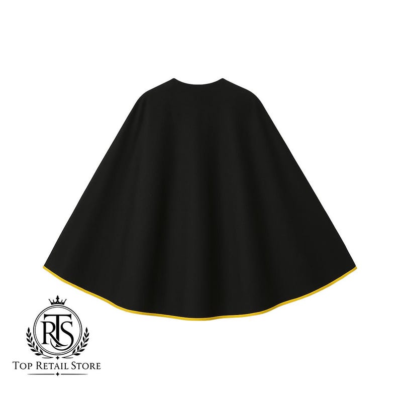 Handmade Teen Superhero Cosplay Cape, Teen Hero Costume Cloak for Comic-Con Halloween image 2