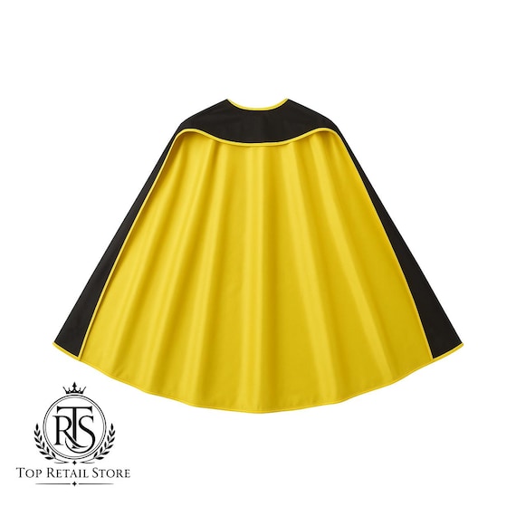 Handmade Teen Superhero Cosplay Cape, Teen Hero Costume Cloak for Comic-Con Halloween