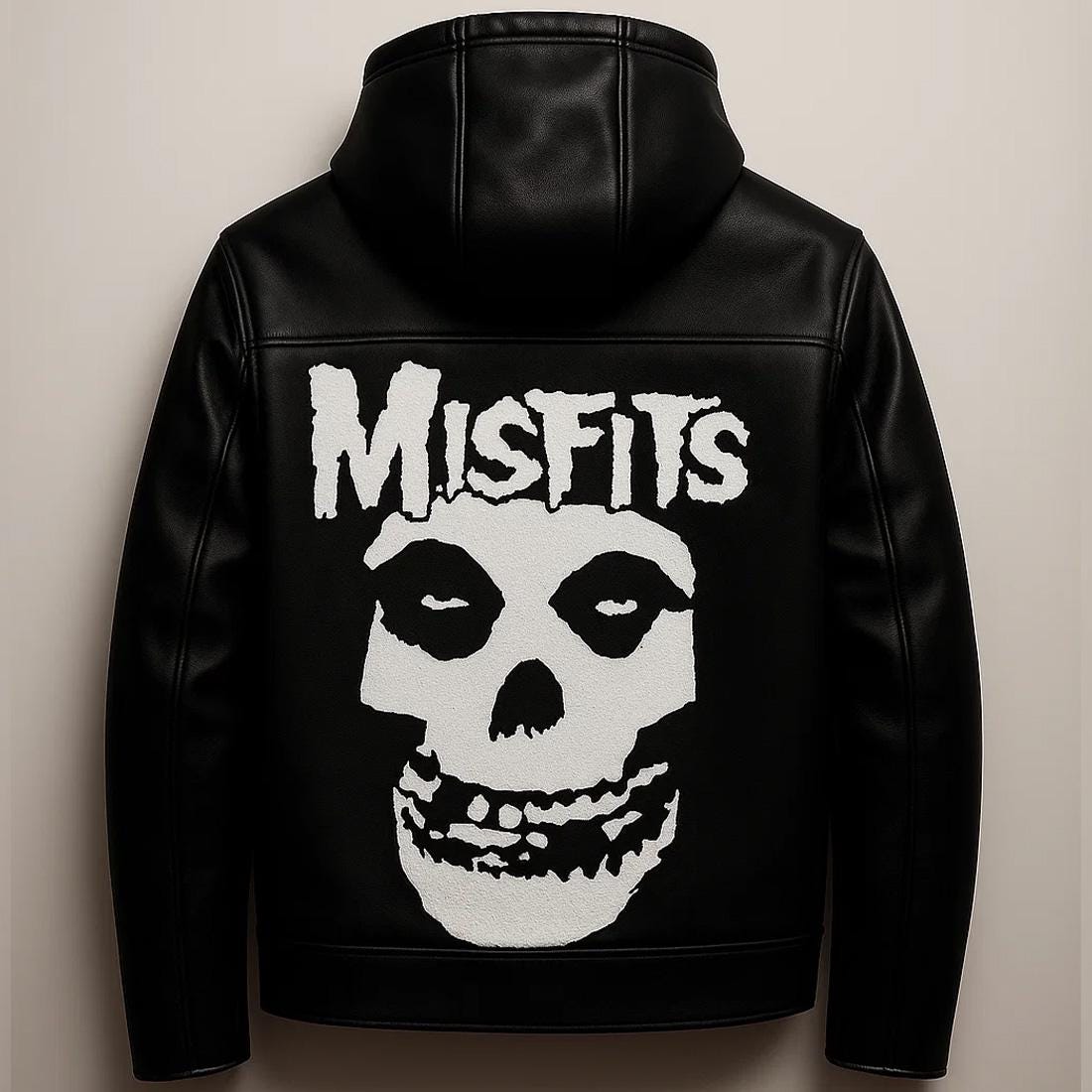 Misfits Leather Jacket - Etsy