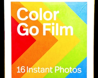 Polaroid Go Color Instant Film Double Pack – New, Sealed (16 Photos)