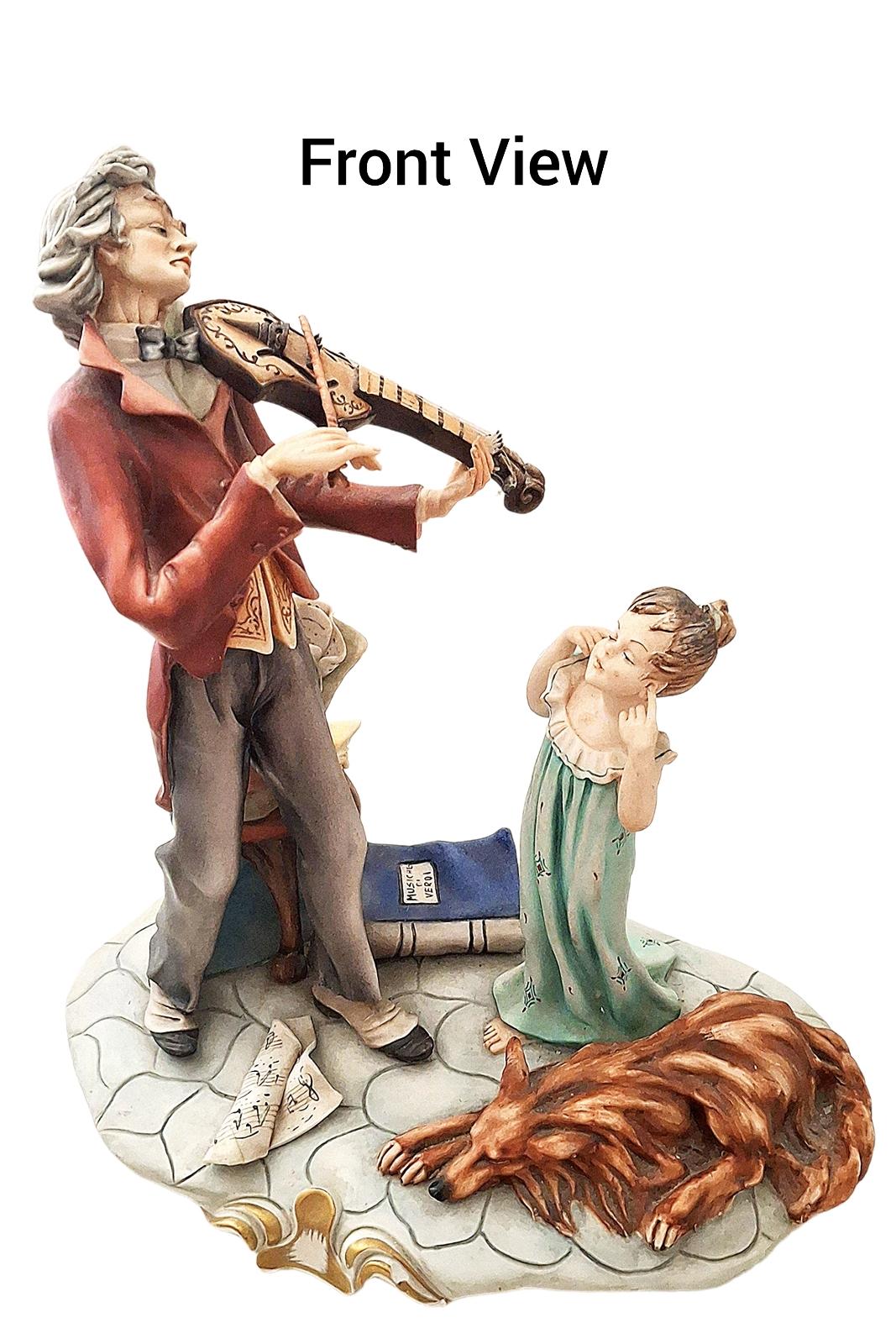 Capodimonte Musician - Etsy
