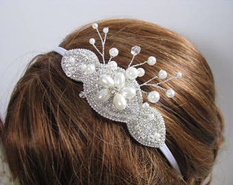 Hair Accessories, Hair Jewelry, bridal headband, wedding headband, crystal headband, rhinestone headband, bridal hairband, headband