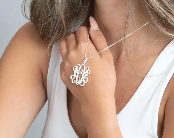 Classic Monogram Necklace
