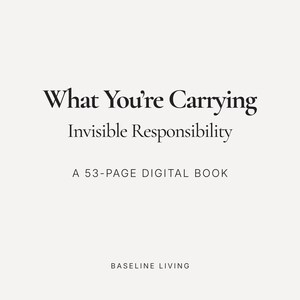 Überwältigt und immer verantwortlich? | What You’re Carrying – Unsichtbares Verantwortungs-Buch für Frauen