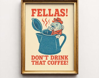 Don't drink that coffee - Twin Peaks Movie TV | Poster Print | Series | Gift Idea | Vintage Retro | Memorabilia