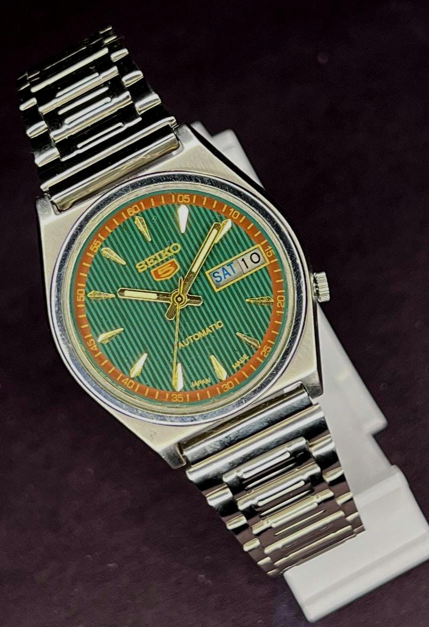 濃緑】SEIKO ロードクォーツ オールドクォーツ ヴィンテージ セイコー