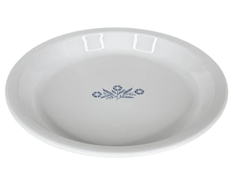 Corning Ware Cornflower Blue Pie Pan Plate P-309 9-Inch Pie Plate Made In USA