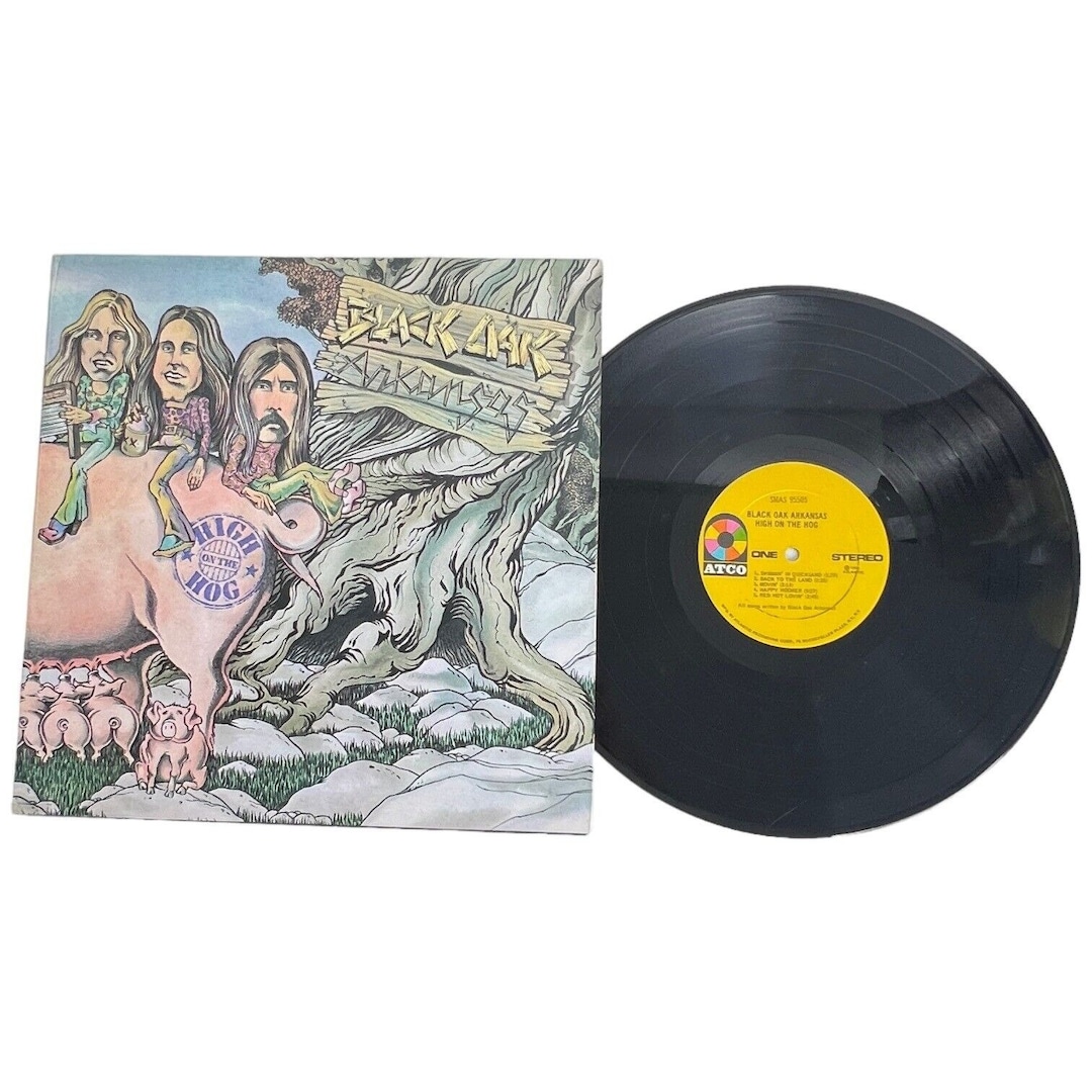 1973 Black Oak Arkansas High on the Hog Vinyl LP Record Album Etsy