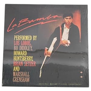 Sealed La Bamba OST Soundtrack LP Ritchie Valens Los Lobos Vinyl Record 1987