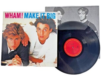 WHAM Make It Big Vinyl LP 1984 Record Album FC 39595 Original Sleeve Tested