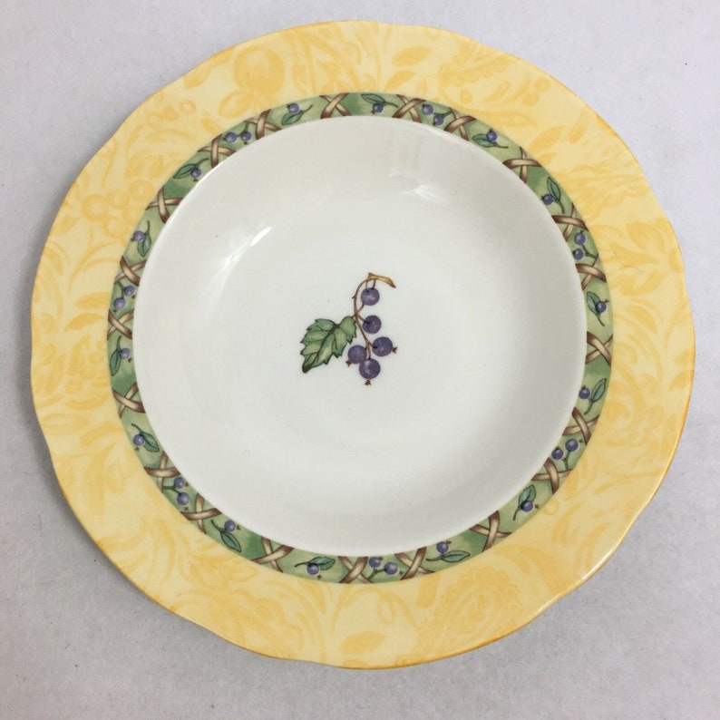 4 Johnson Brothers Arcadia Fruit Large Rim Soup Bowl 9 Etsy