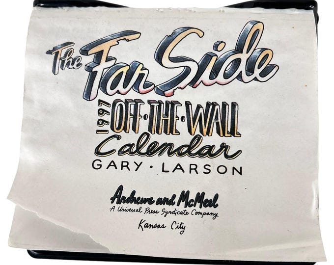 1997 the Far Side off the Wall Desk Calendar Unused Repeats 2025 Gary ...
