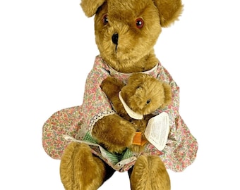 Vintage Alresford Crafts Ltd. Stuffed Bear 22 Inches Made in