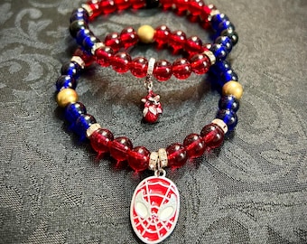 Spiderman Inspired Bracelets