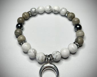 Moon Knight Inspired Gemstone Bracelet