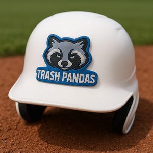 Custom 3D Batting Helmet Logo: Personalized Team Emblem, Durable PLA Plastic
