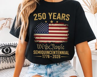 250 Jahre USA PNG, American Semiquincentennial 1776 2026 PNG, We The People Patriotischer digitaler Download, 250-jähriges Jubiläumsdesign
