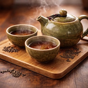 Japanese Style Travel Tea Set, Ceramic Teapot Cups, Portable Tea Ceremony Kit