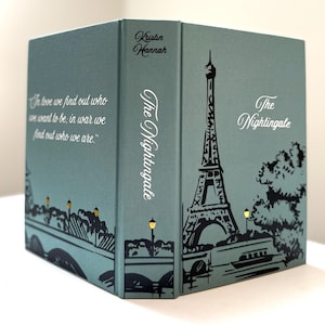The Nightingale by Kristin Hannah Rebind | Rebound Book | Custom Special Edition