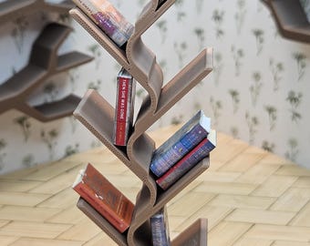 Fancy dollhouse bookshelf 1:12 scale