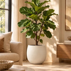 Stijn Wit – Gehamerd metalen pot – Ø35 / Ø45 / Ø57 cm