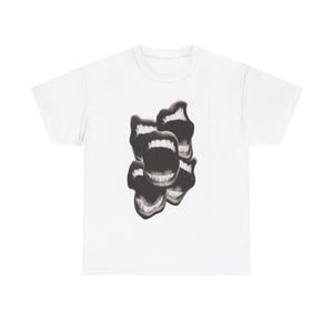 Graphic Statement Tee - Edgy Unisex T-Shirt, Streetwear for Creative Souls, Gift for Artists, Unique Fashion, Casual Wear