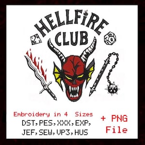 Logo ricamato Hellfire