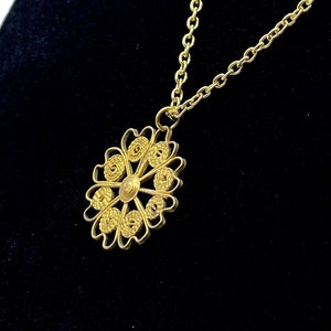 Vintage Solje Pendant Necklace Set