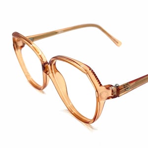 Vintage 1980s Orange Eyeglass Frames Never Used