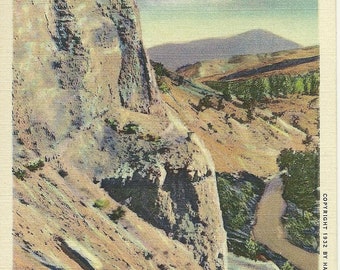 1930s Vintage Yellowstone National Park Postcard