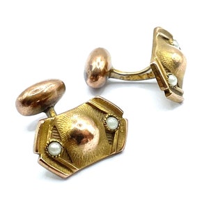 Antique Gold Filled Victorian Cufflinks