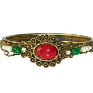 Vintage Edwardian Style Bangle Bracelet