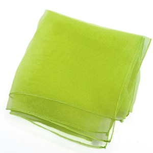 Vintage 1970s Green Scarf Mint Unworn Condition