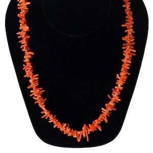Vintage Branch Coral Necklace