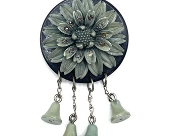 セルロイドバングル② ヴィンテージ 1920-1940s】ナバホ ターコイズ & サンダーバード