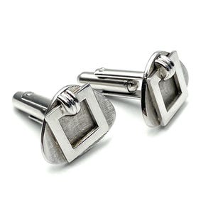Vintage 1950s Silver Cufflinks MCM