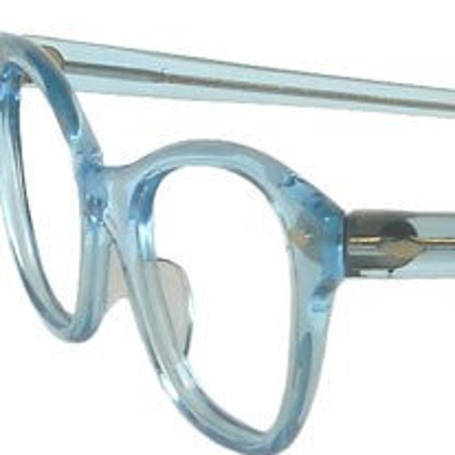 Cat Eye Glasses Blue Rhinestone Vintage 1950s Eyewear Cateye Etsy