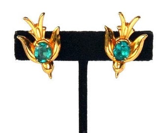 Vintage 1940s Coro Bird Earrings