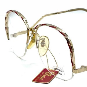 Vintage 1980s Oleg Cassini Designer Eyeglasses Never Used