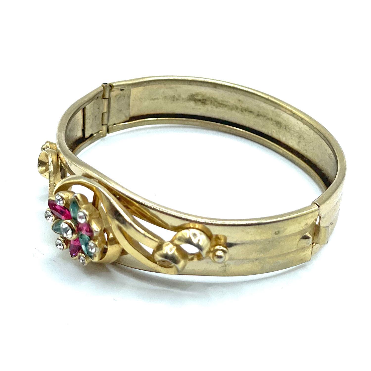 1940年代のバングルブレスレット - Etsy 日本