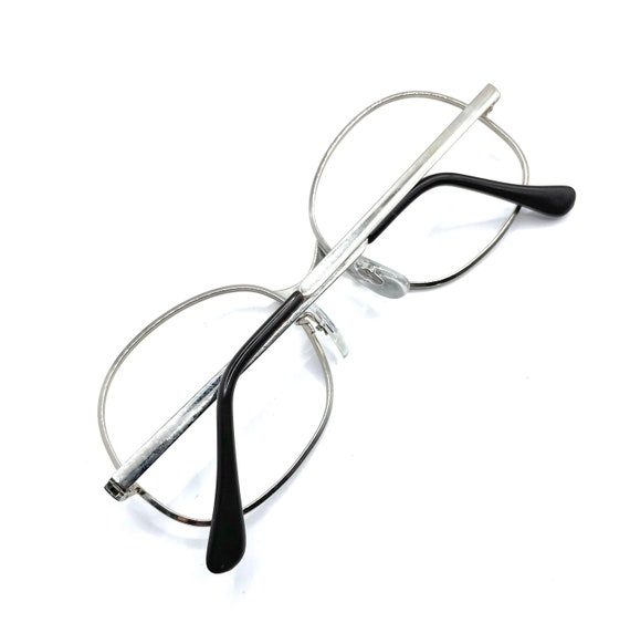 Vintage 1980s Silver Metal Eyeglass Frames Never … - image 10