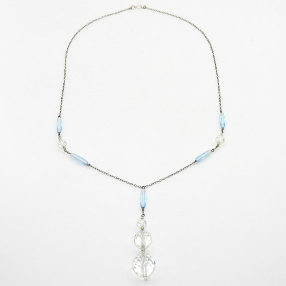 Antique 1920s Art Deco Pendant Necklace - image 3