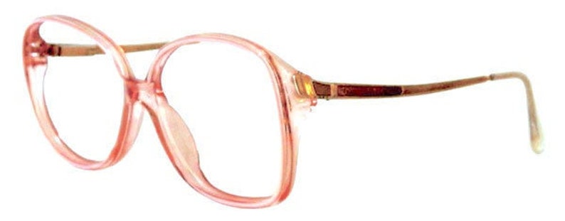 Vintage 1980s Pink Eyeglass Frames Never Worn image 1