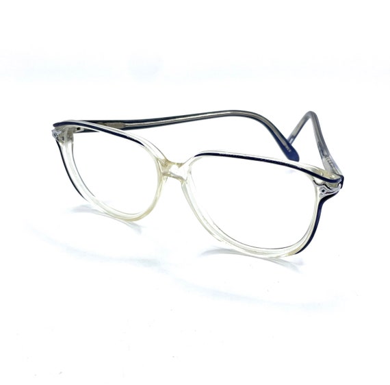 Vintage 1980s Blue Eyeglass Frames - image 8