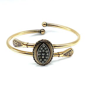 Antique Victorian Gold Filled Bangle Bracelet