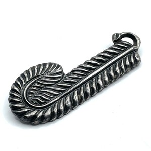 Vintage 1940er Jahre Sterling Silber Feder Brosche