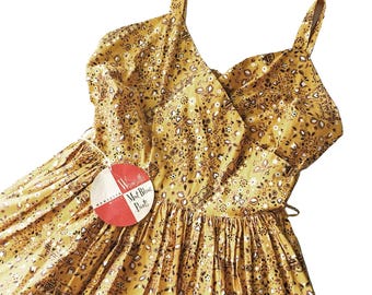 Vintage 1950s Cotton Dress Never Worn